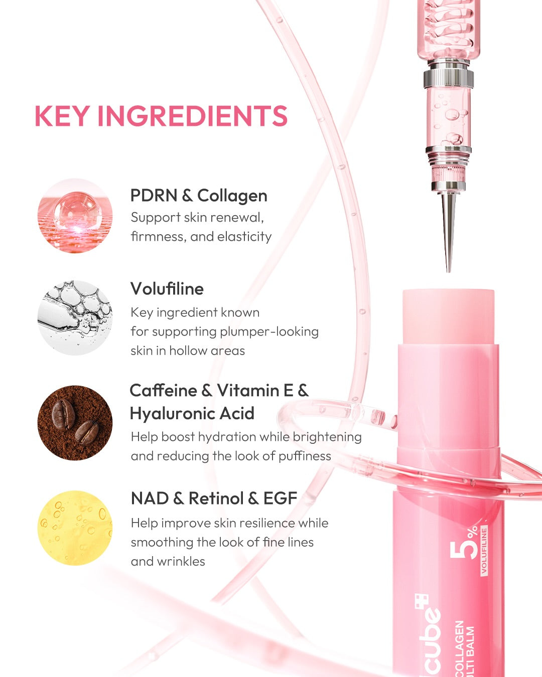 K:IN PDRN Pink Collagen Volume Multi Balm
