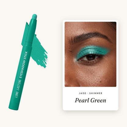 kin Eyeshadow stick in Pearl Green