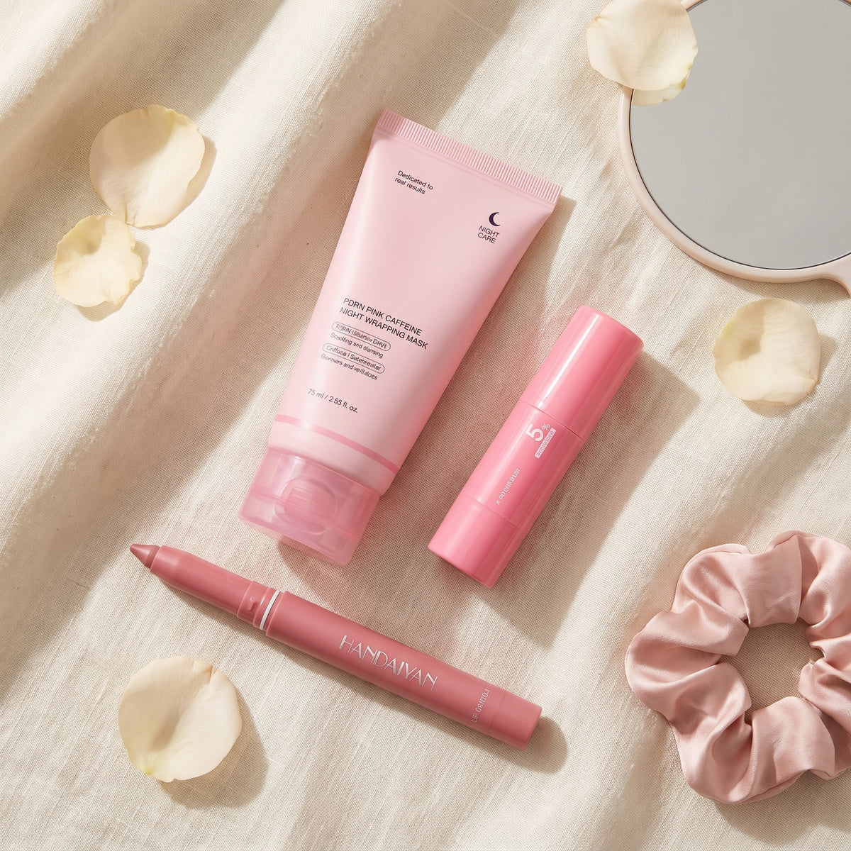 The K:IN edit: night mask, multi balm and lip stain