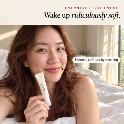 Wake up ridiculously soft: smooth, soft lips by morning